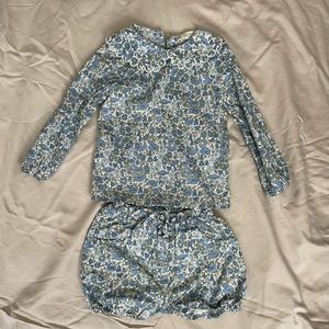 Olivier London matching set. Made from Liberty of London fabric